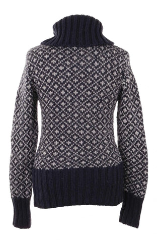 Sweter damski  Only - Granatowy Biały