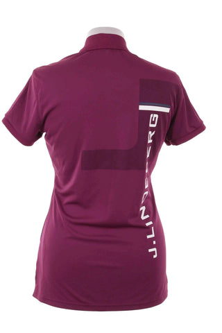 Koszulka polo sportowa J.Lindeberg - Bordowa