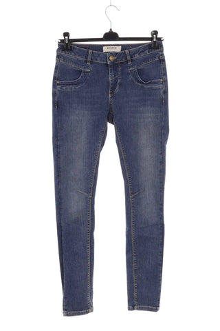 Jeansy Skinny Damskie Mos Mosh - Niebieskie  15% lyocell