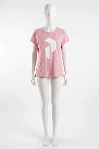 T-shirt damski Peak Performance - Różowy