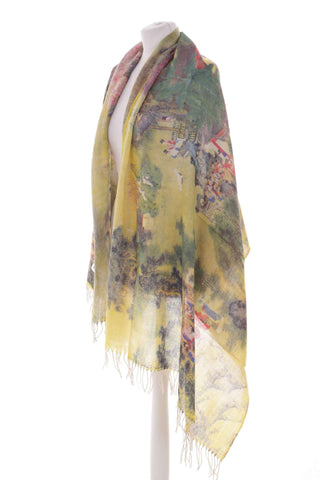 Szal wzorek 100% PASHMINA