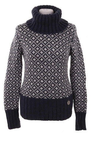 Sweter damski  Only - Granatowy Biały